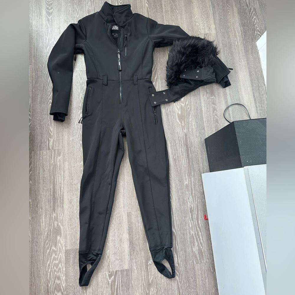 ASOS Black snowsuit